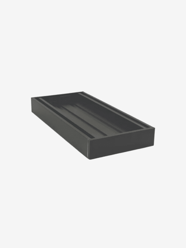 Ezy Flow Guard Brushed Black Tile Insert