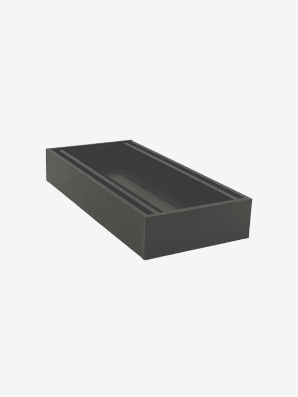Ezy Flow Guard Brushed Black Tile Insert