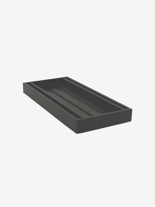 Ezy Flow Guard Brushed Black Tile Insert