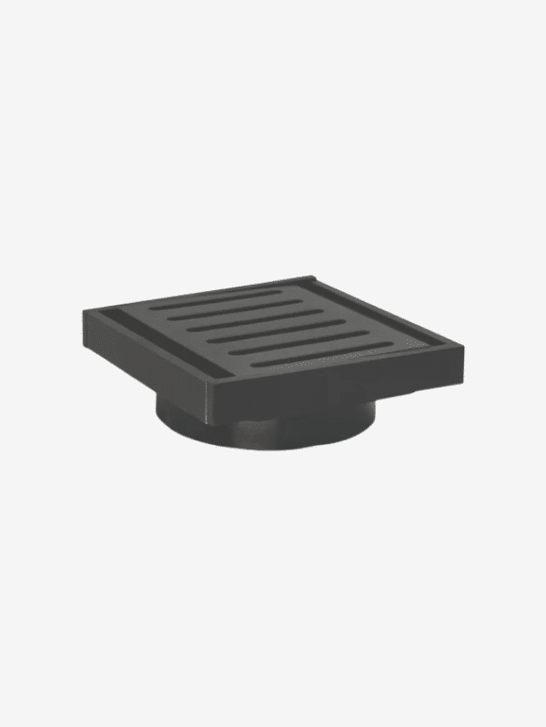 Ezy Flow Guard Floor Waste Brushed Black