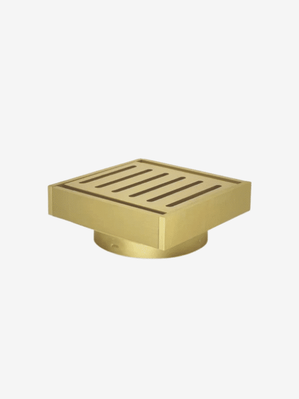 Ezy Flow Guard Floor Waste Brushed Gold