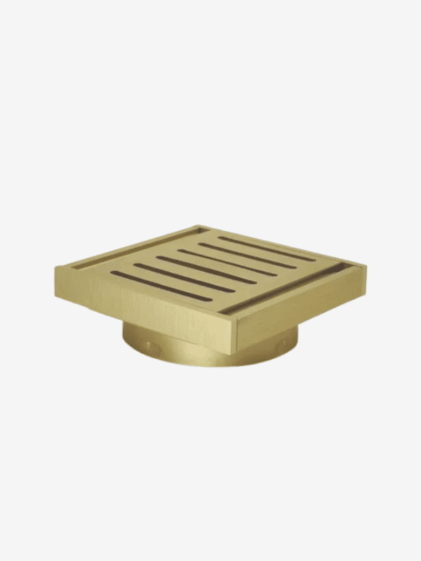 Ezy Flow Guard Floor Waste Brushed Gold