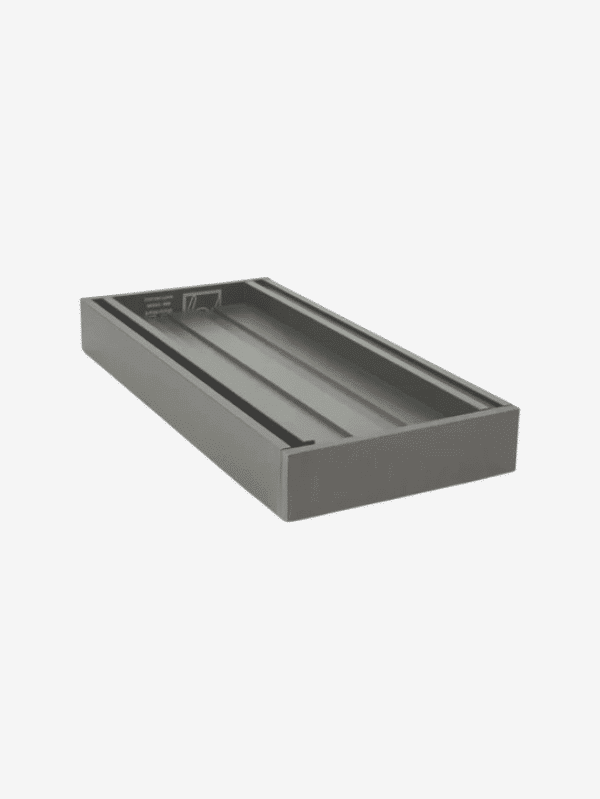Ezy Flow Guard Brushed Gunmetal Tile Insert