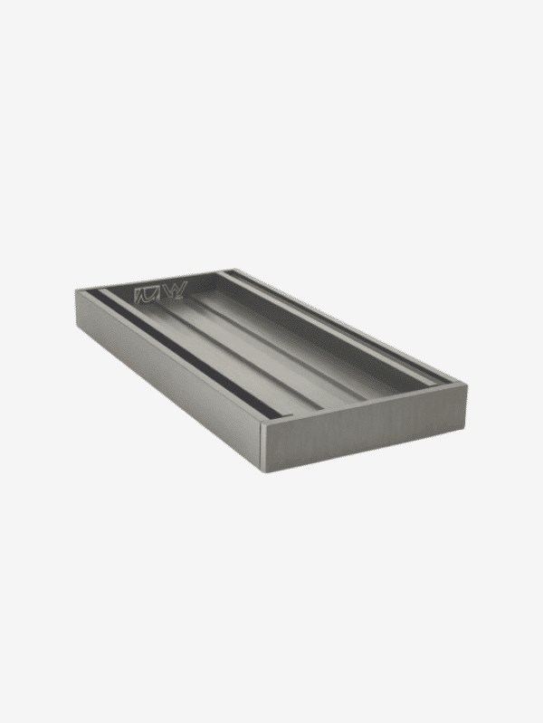 Ezy Flow Guard Brushed Gunmetal Tile Insert