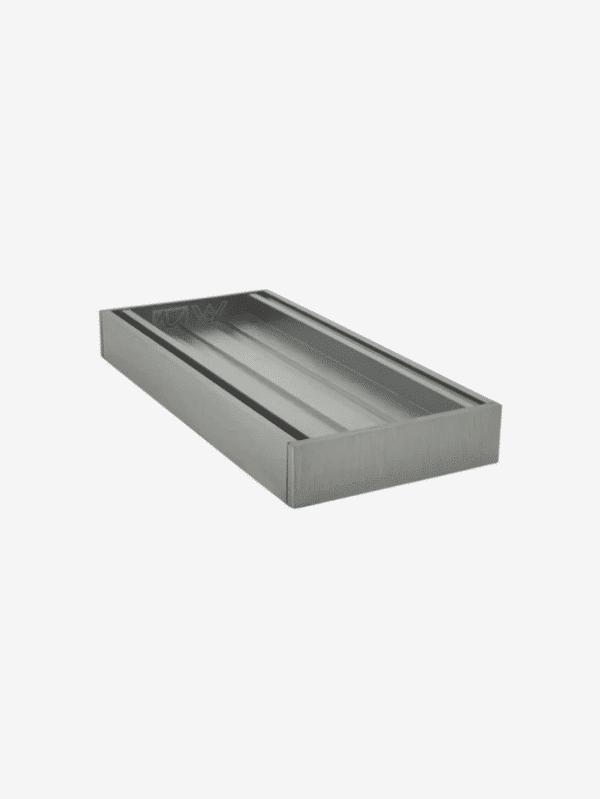 Ezy Flow Guard Brushed Silver Tile Insert
