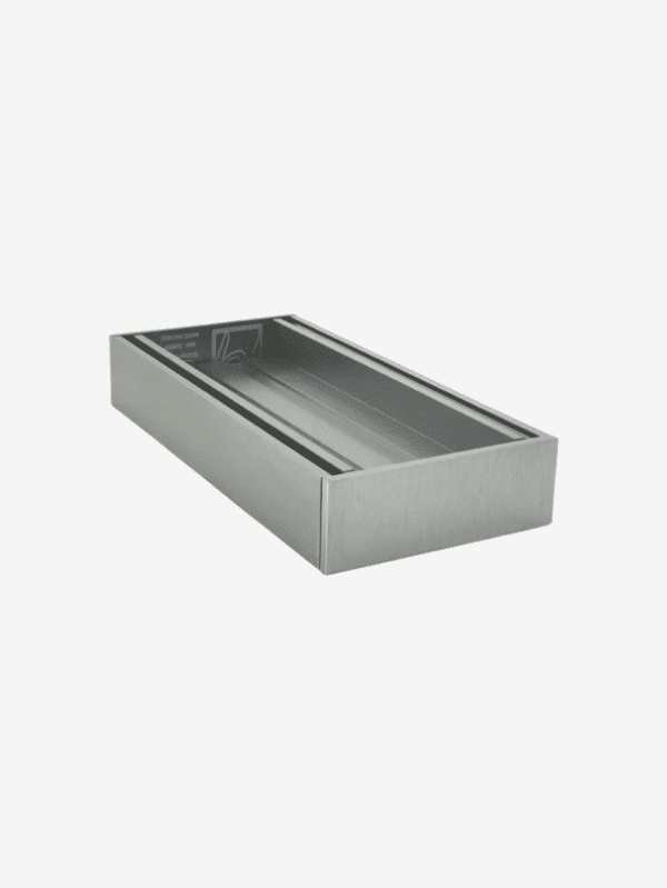 Ezy Flow Guard Brushed Silver Tile Insert