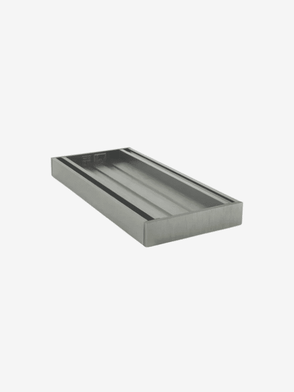 Ezy Flow Guard Brushed Silver Tile Insert